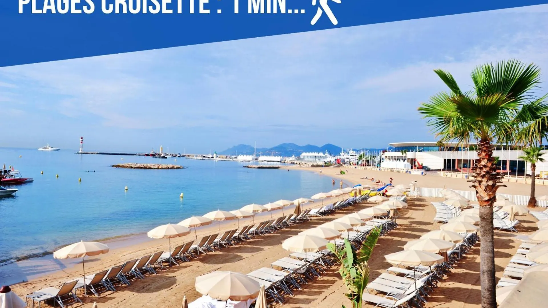 Modern Two Bedroom Apartment With Two Bathrooms, Just Behind The Carlton Cannes France