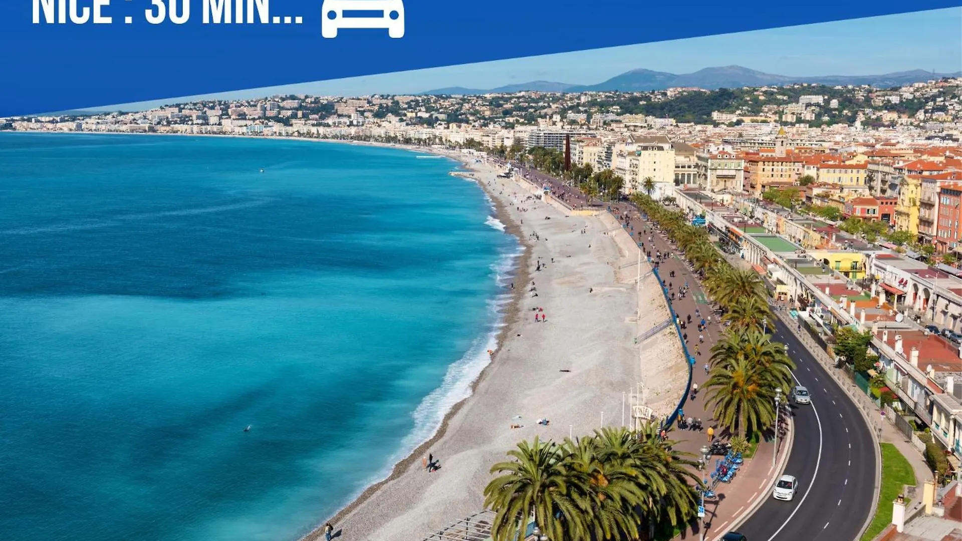 Modern Two Bedroom Apartment With Two Bathrooms, Just Behind The Carlton Cannes